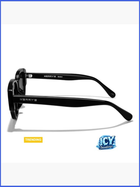 Retro Narrow Pointy Cat Eye Acetate Polarized UV400 Sunglasses main image 5
